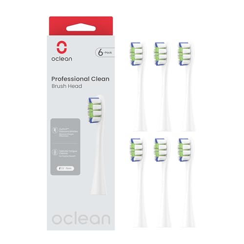oclean bürstenköpfe 6er pack professional für elektrische zahnbürsten