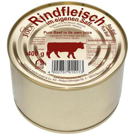 jola rindfleisch im eigenen saft 400g für 4,79 statt 6,50