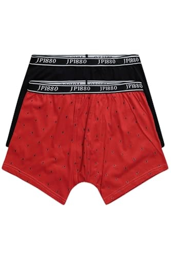 jp 1880 herren mid pants flexnamic waist minimal aop chilirot 3xl