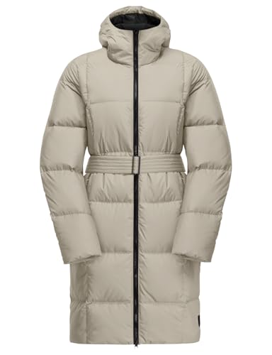 jack wolfskin daunenmantel damen frozen lake coat größe l