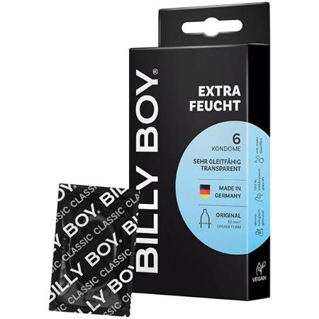 6er Pack billy boy kondome extra feucht 52mm ab 3,79 statt 5
