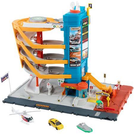 matchbox transport-center spielset mit fahrzeugen, 33,99 (statt 43)