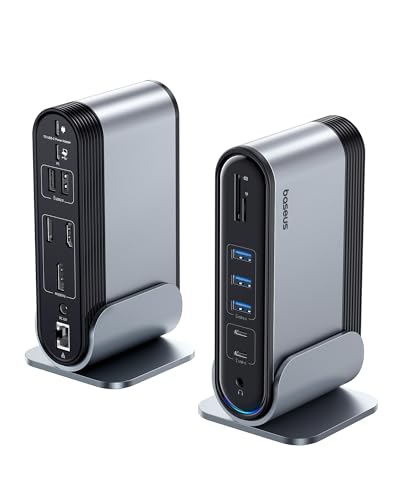 baseus 17-in-1 docking station, vielseitig, usb-hub, kompatibel mit mehreren geräten