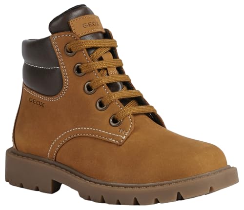 geox j shaylax knöchelstiefel jungen gelb braun 38 eu