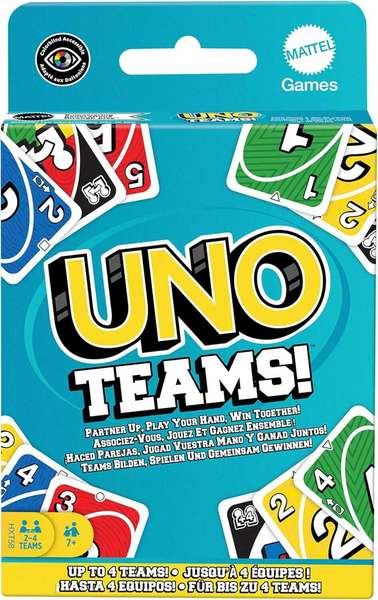 mattel games uno teams kartenspiel für kinder 7,99 statt 11,43