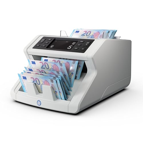 geldzählmaschine safescan 2210 mit 2-facher echtheitsprüfung für banknoten