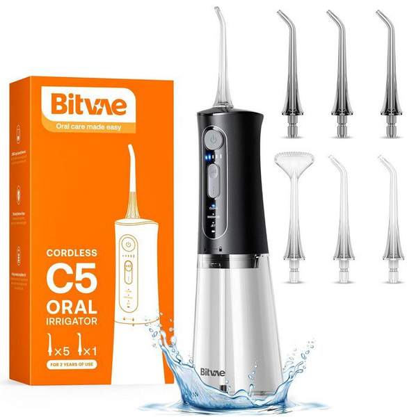 bitvae c5 munddusche 3 modi 260ml wasserflosser 11,99 euro statt 24 euro