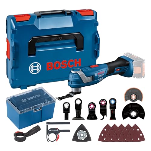 bosch professional akku multi-cutter gop 18v-34, inkl. sägeblätter und zugang, ohne akku