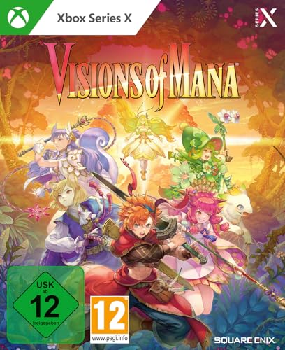 visions of mana, xbox series x, square enix, disc version, amazon prime