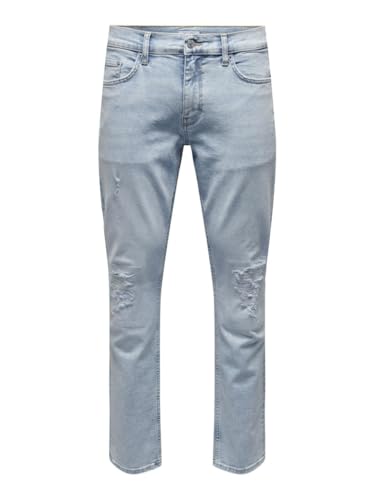 only & sons onsweft jeans lichtblau denim 28w 32l eu