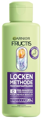 garnier feuchtigkeitsauffüllendes pre-shampoo für locken, hyaluron, vegan, 200 ml