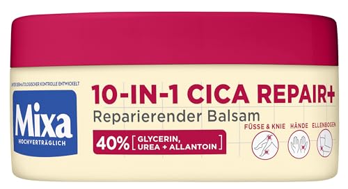 mixa cica repair urea balsam 150ml für trockene rissige haut mit allantoin glycerin