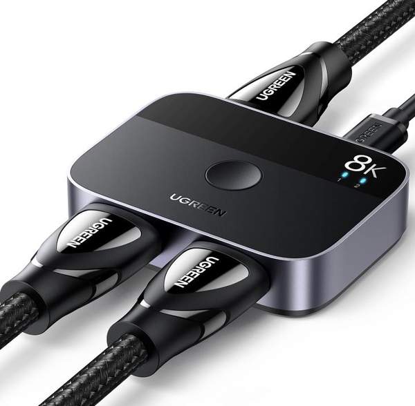 ugreen hdmi switch 8k 60hz 4k 144 120 60hz für 18,69 euro statt 23 euro