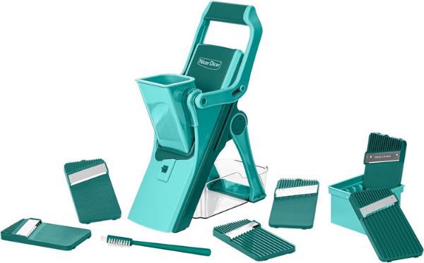 Genius nicer dicer mando gemüseschneider 12-teilig für 33,86 statt 45