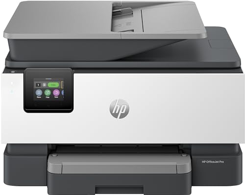 hp officejet pro 9120e drucker, duplex, airprint, grau-weiß