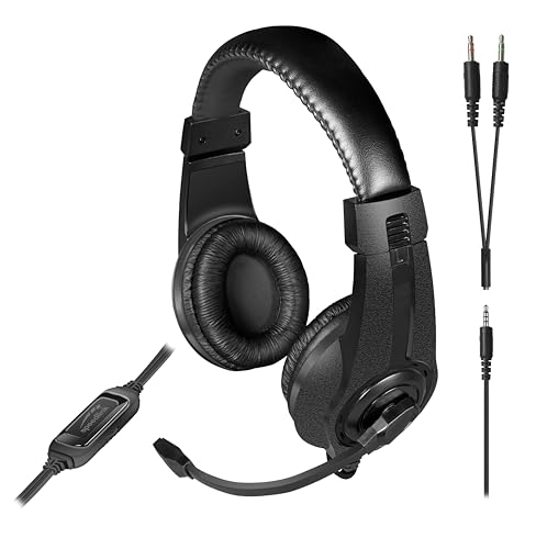 speedlink legatos gaming-headset kabelgebunden mit mikrofon, kompatibel mit pc, ps5, ps4, xbox, switch