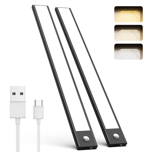 led unterbauleuchte küche 30cm dimmbar mit bewegungsmelder 2 stück novteke