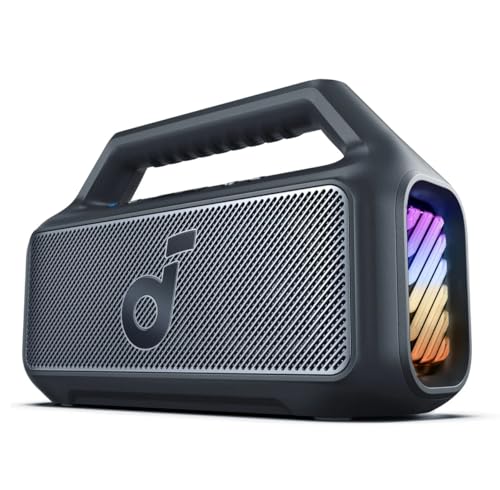 soundcore by Anker boom 2 outdoor lautsprecher 80W IPX7 wasserdicht 24h akku Bluetooth 5.3