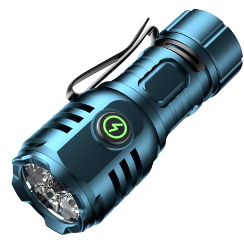 aufladbare taschenlampe 6000 lumen led stark 8 lichtmodi wasserdicht mini torch für camping und outdoor