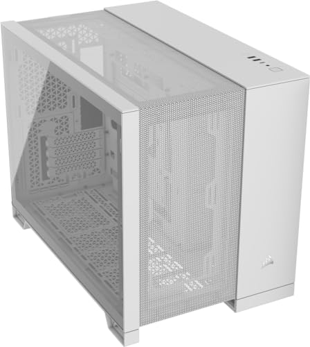 corsair 2500d airflow pc gehäuse mATX kompatibel weiß