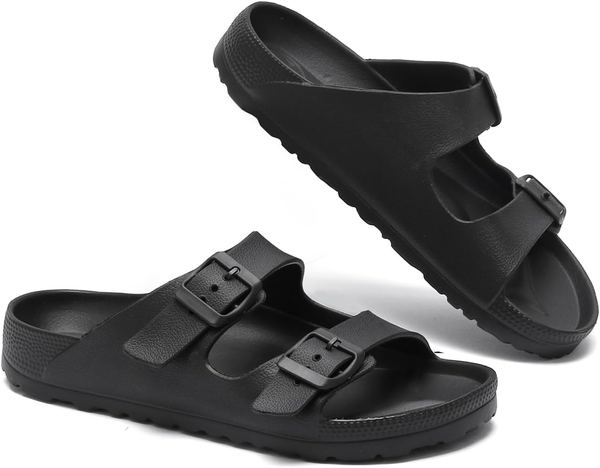 YUHITYGZGS Pantoletten Damen Herren EVA Slides Sandalen Sommer