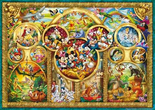 ravensburger puzzle disney 1000 teile, die schönsten themen für 14+ jahre