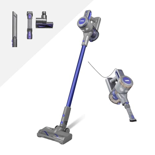 Produktbild: tower t513006 staubsauger mit kabel, hepa-filter, haustierbürste, 400 w, violett