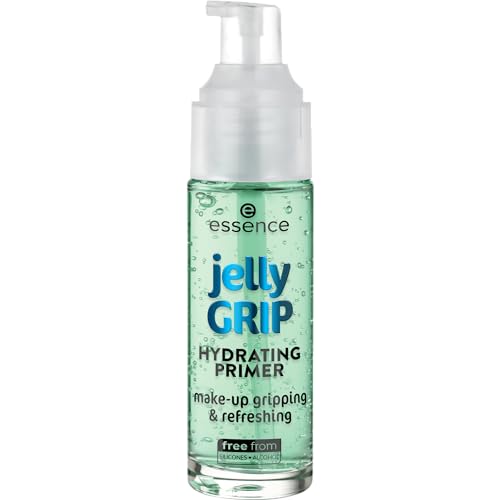 essence jelly grip hydrating primer grün, feuchtigkeitsspendend, vegan, 29ml