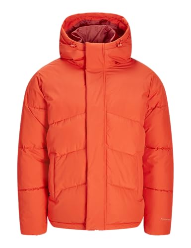 jack & jones jjworld puffer jacket herren jacke dragon fire, gr. l