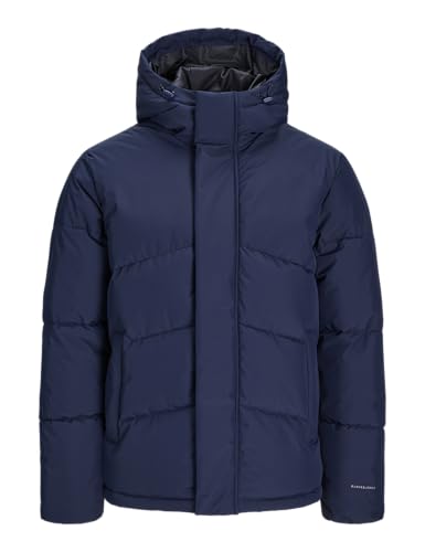 Jack & Jones Herren Puffer Winterjacke L, Warm, Bequem, Stilvoll, Perfekt für kalte Tage