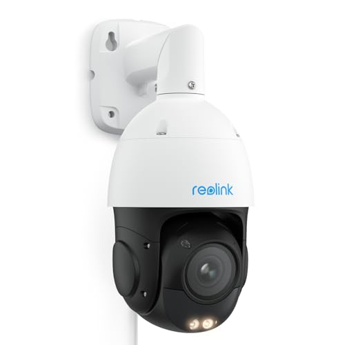 reolink 4k 8mp uhd ptz outdoor kamera poe 5x zoom nachtsicht zweiwege-audio 24/7 recording
