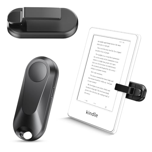 sycelu k2 rf fernbedienung für kindle, paperwhite, kobo, tablet - schwarz