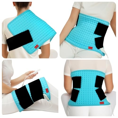 heizkissen 9 wärmestufen comfytemp mit abschaltautomatik 31x61cm waschbar tragbar