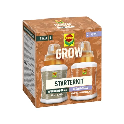 Produktbild: COMPO GROW Duopack Wachstum- & Blütendünger Spezialkulturen 2x250 ml