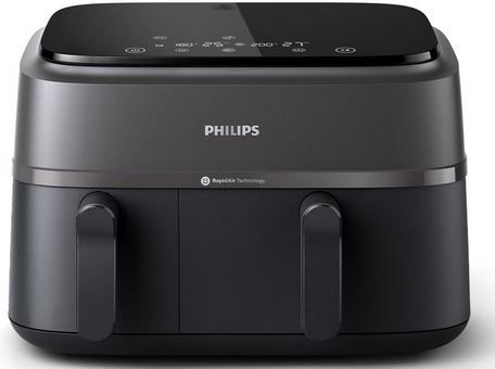 philips na350/00 dual basket airfryer 9l 3000-serie für 139,99