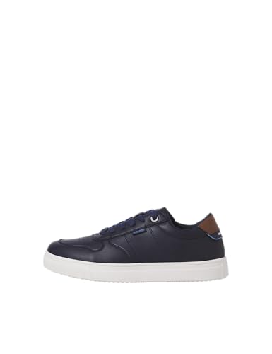 jack & jones sneaker jfwdamien pu, herrenschuhe, sportive freizeitschuhe