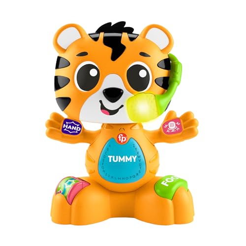 fisher-price lernspielzeug beat bande tanz tiger justin mit geräuschen und lichtern für kinder ab 9 monaten