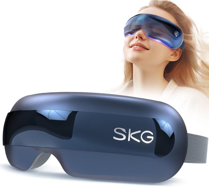 Produktbild: skg e3 pro augenmassagegerät mit wärme, vibration und musik für 47,99 euro