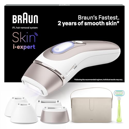 ipl haareentfernung braun smart IPL 7 skin iexpert, permanent, schmerzfrei, inklusive app und zubehör