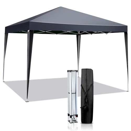 leadzm pavillon dunkelgrau 3x3m unter 50 euro zzgl versand