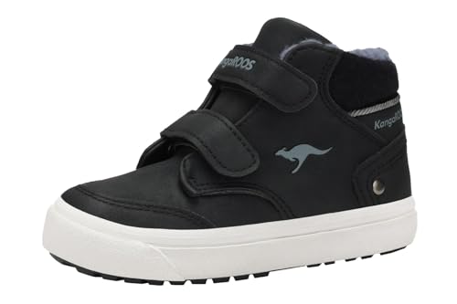 kangaROOS kinder sneaker KAVU Primo V jet black/steel grey 21 EU