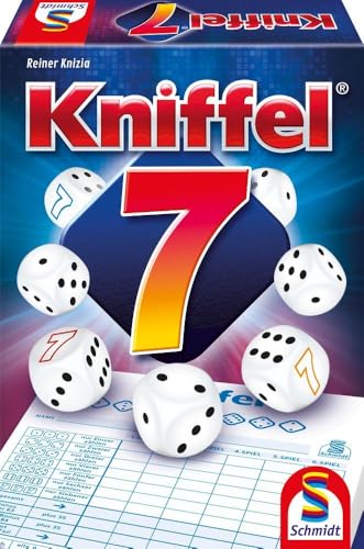 Kniffel 7 von schmidt spiele - klassisches würfelspiel für die ganze familie