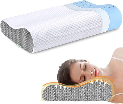 Entdecken Sie das neue Ecosafeter 2024 Memory Foam Kopfkissen! Ergonomisches Design, optimaler Nackenstütz und atmungsaktiver Bambusbezug für erholsamen Schlaf.