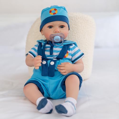 Juyouyi reborn babypuppe 45,7 cm lebensecht weich für kinder ab 3, geschenkidee