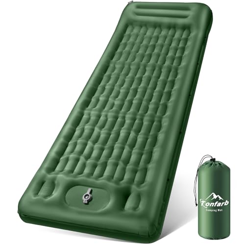 tonfarb camping selbstaufblasende schlafmatte 12 cm dick ultraleicht wasserdicht