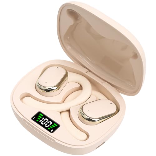 rotres bluetooth kopfhörer sport kabellos in ear noise cancelling mit led-anzeige