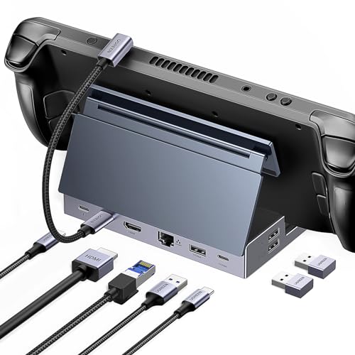 ugreen steam deck dock 9-in-1 docking station 4K 60Hz HDMI USB für steam deck und mehr