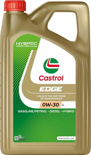 castrol edge 0w-30 ll motoröl 5 liter, hochleistungsöl für modernere motoren