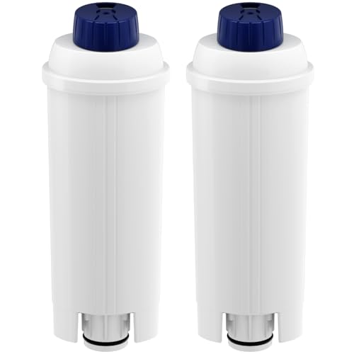 wasserfilter delonghi für kaffevollautomaten, kompatibel mit dls002, 2 stück