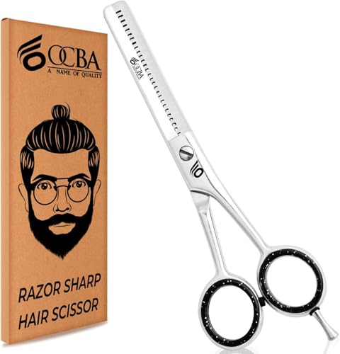 ocba friseurschere, edelstahl haarschere 6 zoll für friseursalons und erwachsene